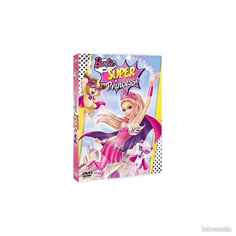 Barbie super princesse (avec fourreau) EN DVD (image 1)