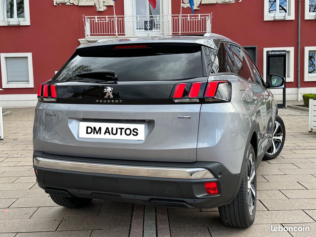Peugeot 3008 phase 2 allure 1.2 e-thp 130ch 2017 83018 kms toit pano (image 5)