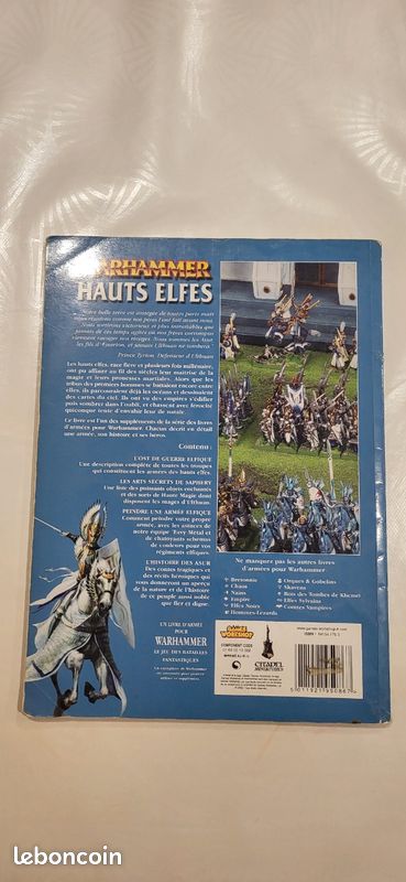Livre d'armée - Elfes Sylvains - 2005 - VF - Warhammer Fantasy Battle - WFB