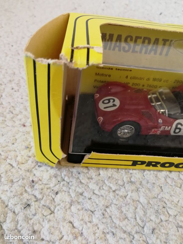 Modèle Réduit Maserati Birdcage T61 #25 Nassau 1960 - 1/43 - ProgettoK - Métal Et Plastique