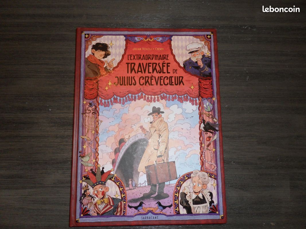 Bd - L'extraordinaire traversée de Julius Crèvecoeur Julian Voloj , Chendi (image 1)