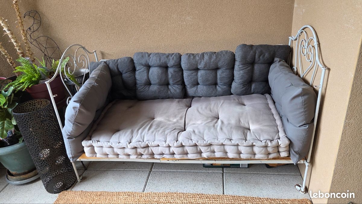 Banquette lit vintage (image 2)