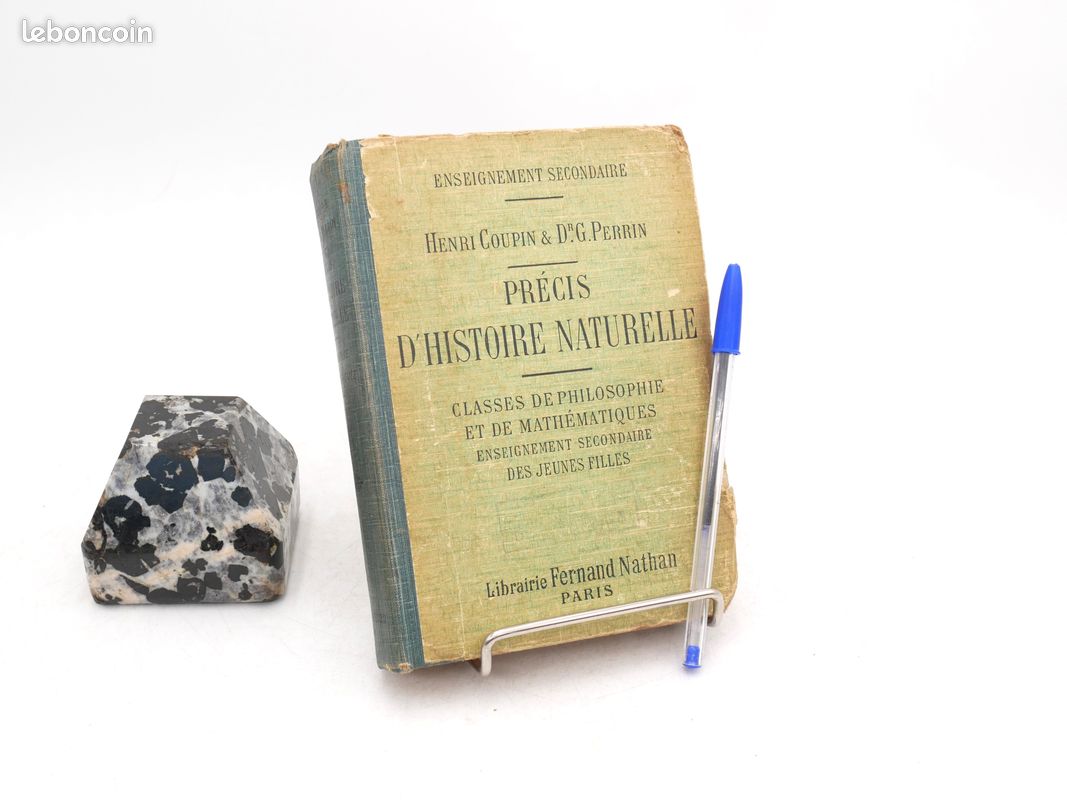 Précis d'Histoire Naturelle (1925) H. COUPIN - G. PERRIN - Anatomie et Physiologie Animales et Végétales / Géologie / Hygiène / Sciences (image 1)