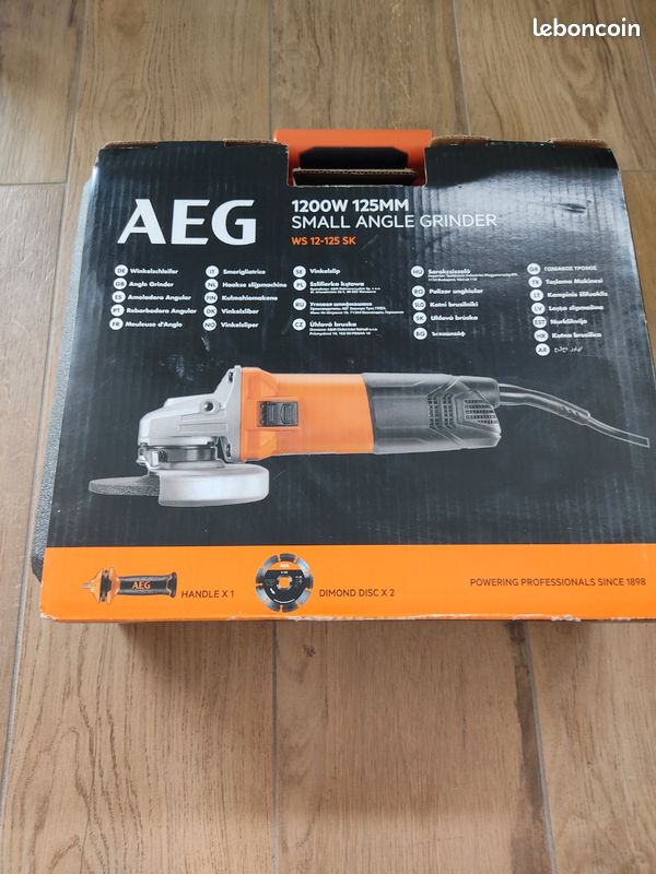 Meuleuse d'angle AEG neuve (image 2)