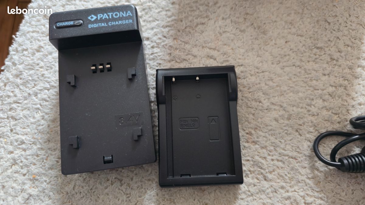 Chargeur USB Avec écran LCD Pour Batterie Nikon EN-EL9 – D5000, D3000, D60, Etc.
