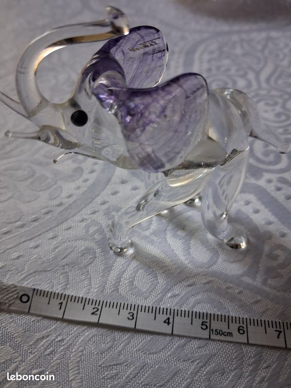 Éléphant verre (image 7)