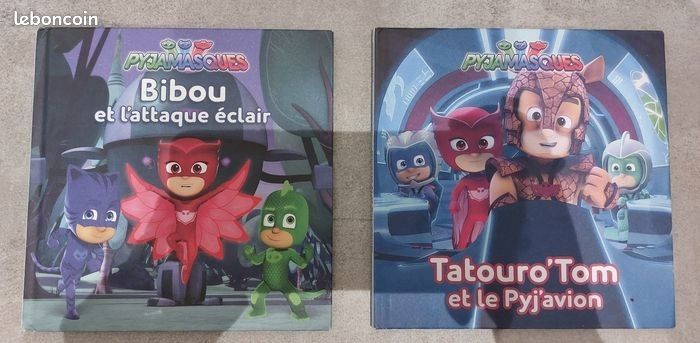 Lot de 2 livres PYJAMASQUES
En parfait état (image 1)
