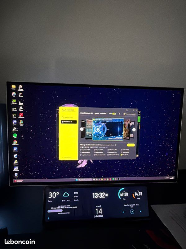 PC Gaming Haut de Gamme Power Lab (RTX 5070 / Ryzen 7 9700X) + Options Écrans (image 2)