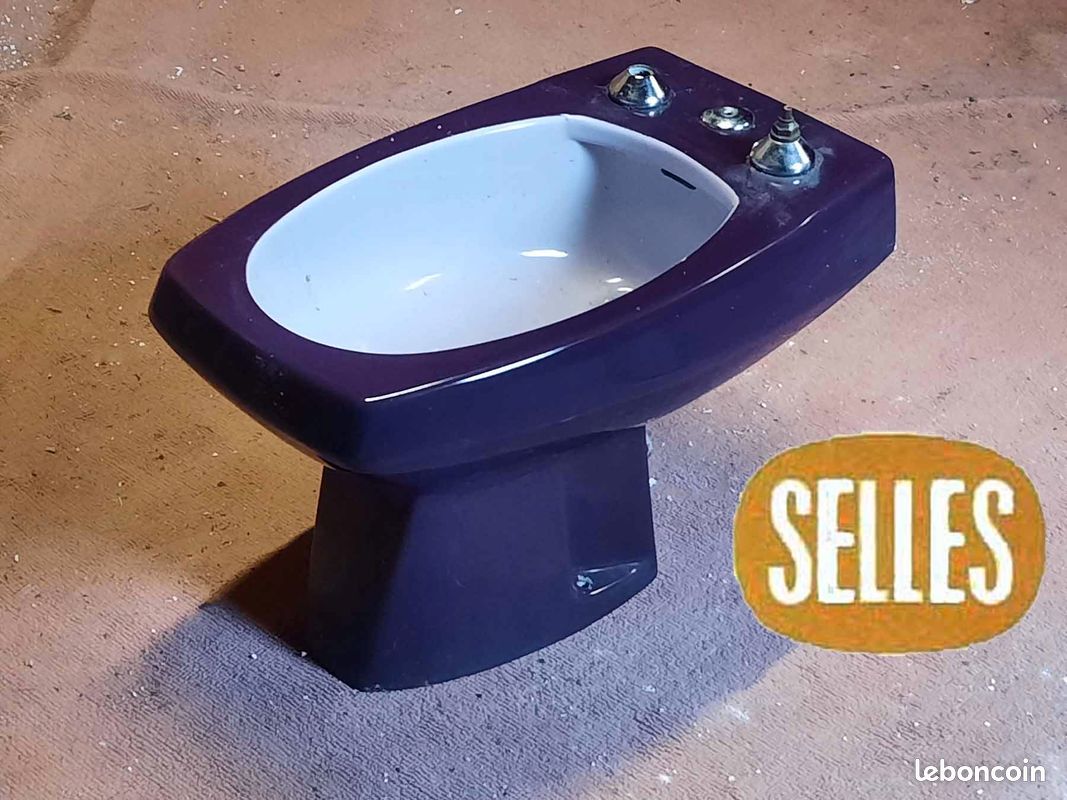 Lavabo SELLES modèle Chambord - style vintage années 70's (image 4)