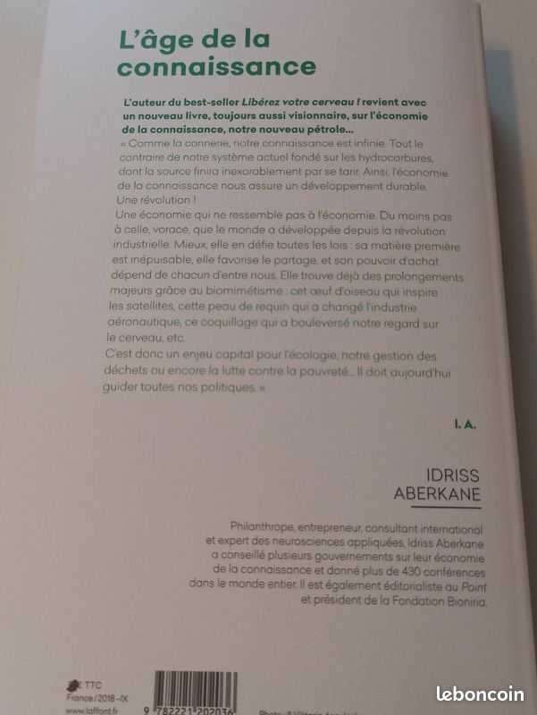 Idriss Aberkane, L'âge de la connaissance (image 3)