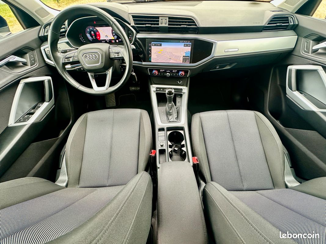 AUDI Q3 II 35 2.0 TDI 150CV BUSINESS LINE S TRONIC 7 1ère MAIN (image 3)