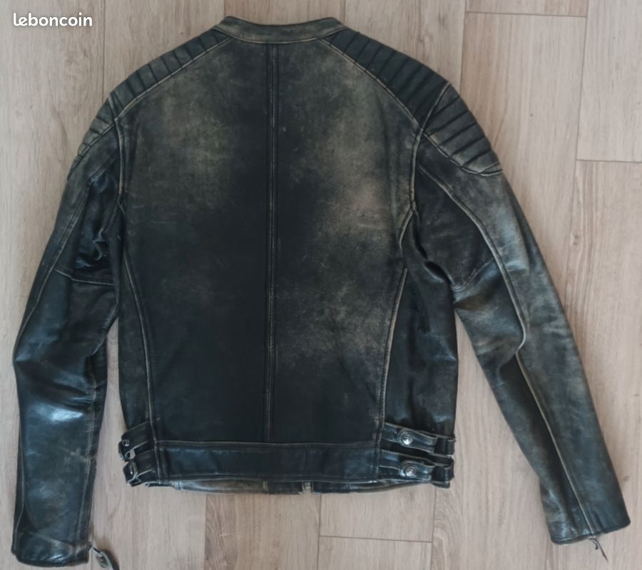 Blouson gris Schott (image 8)