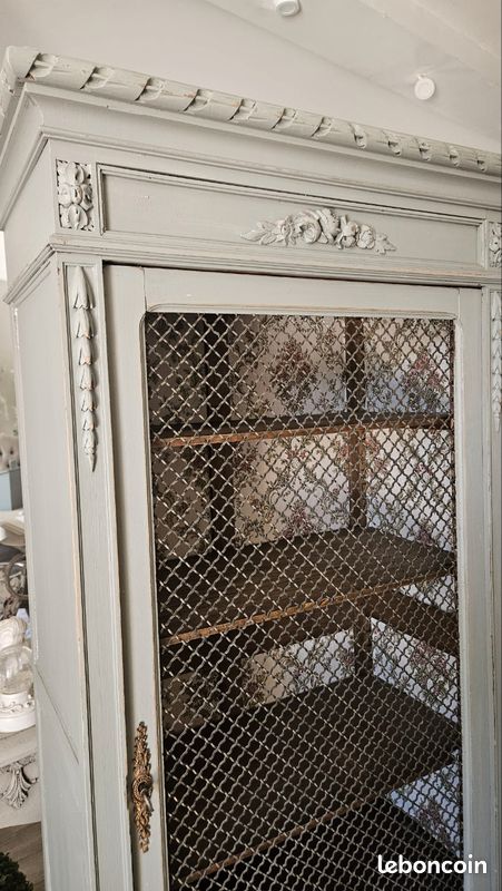 Vitrine bibliothèque style louis xvi (image 5)