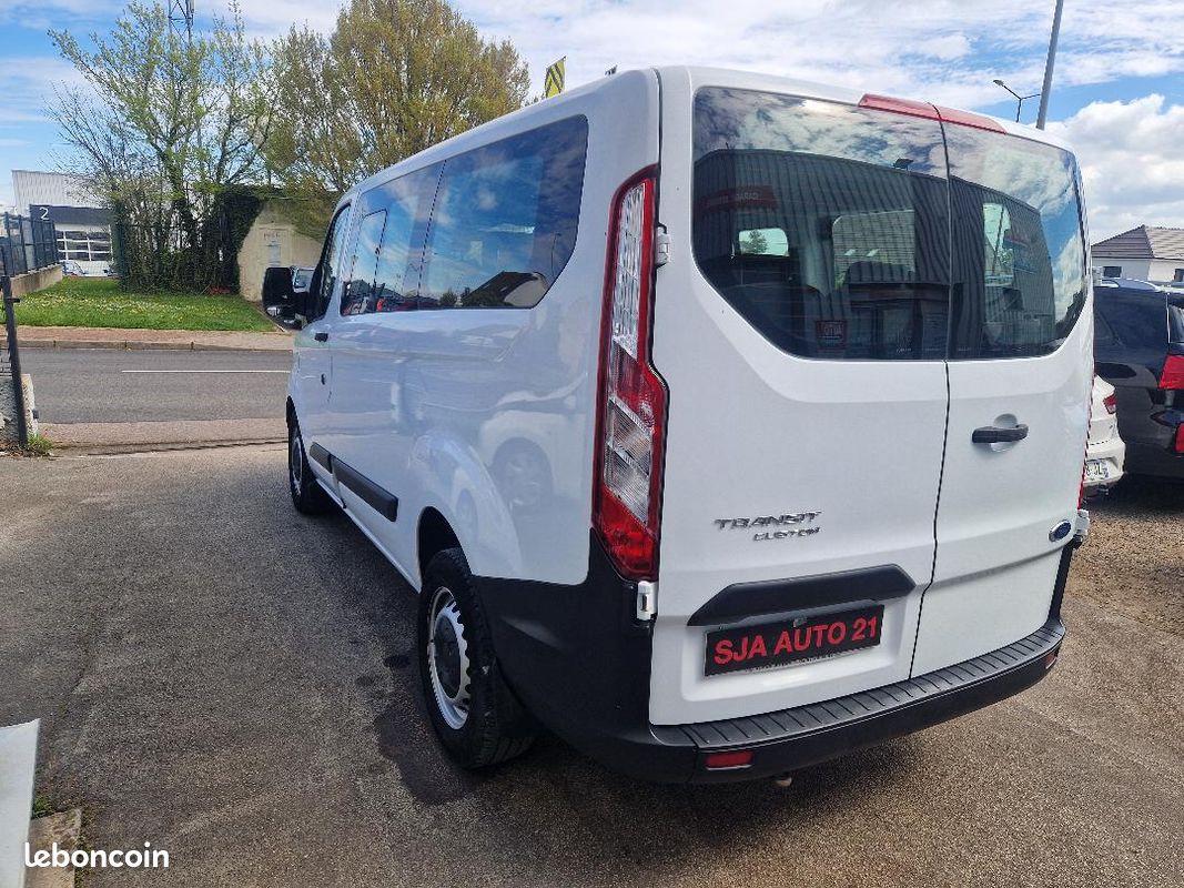 Ford Transit Custom 2.0 EcoBlue 105 Ambiente 9 places Garantie 12 mois (image 2)