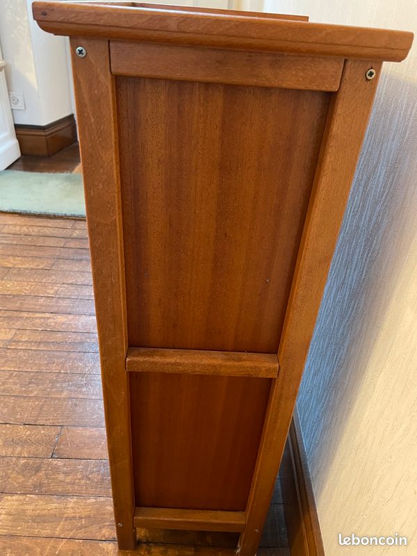 Armoire de poupée en bois ´70 vintage de la marque DEJOU comme neuve (image 3)