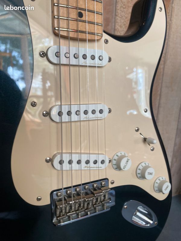 Fender Stratocaster Clapton Custom Shop MDB + Étui Vintage Tweed (image 7)