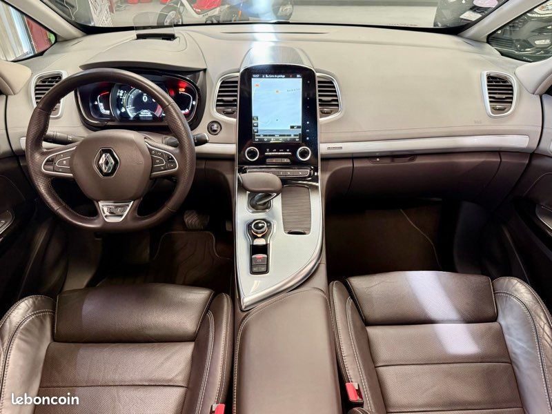 RENAULT ESPACE V 1.6 TCE 200 CH BVA 4CONTROL INITIALE PARIS TOIT OUVRANT GPS CUIR CAMERA 101.358km (image 3)