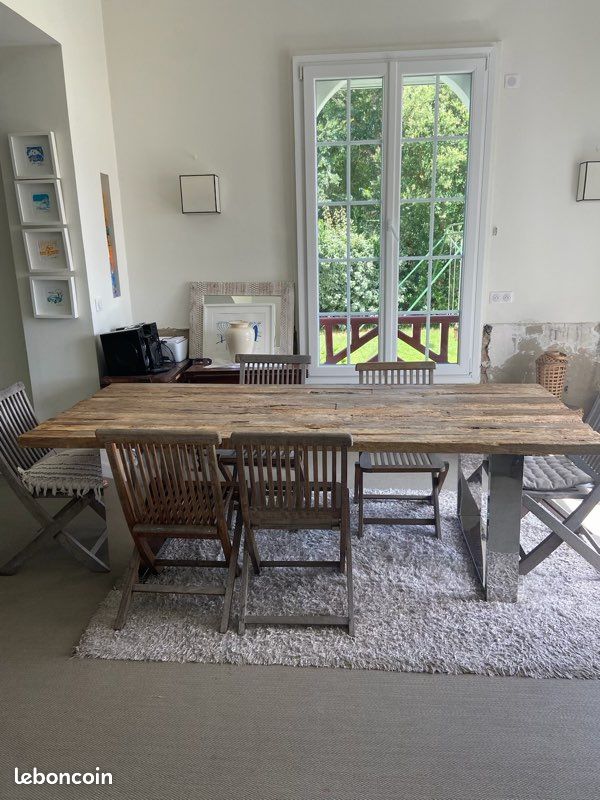 Tres belle table a diner en bois (image 2)