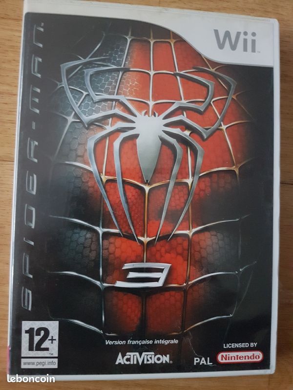 Jeu wii spiderman 3 (image 1)