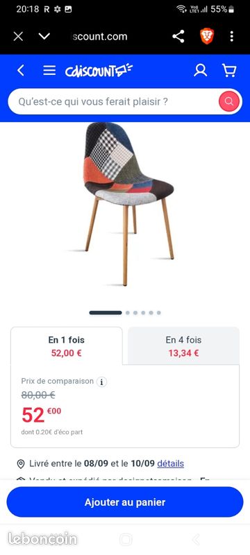 Chaise patchwork (image 2)