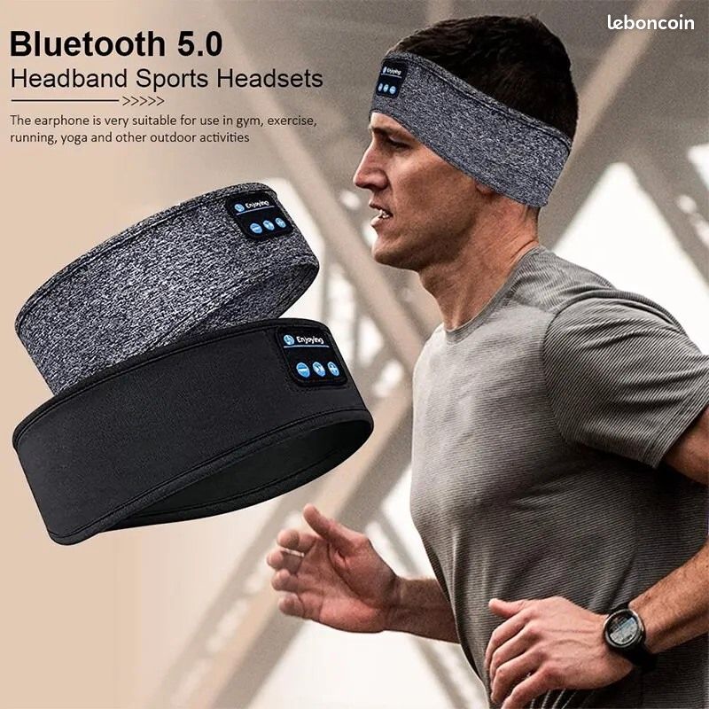 Kit Accessoires Sport Chambre à Coucher En Nylon Avec Bandeau Yeux Noir - Équipement Confortable Et Robuste