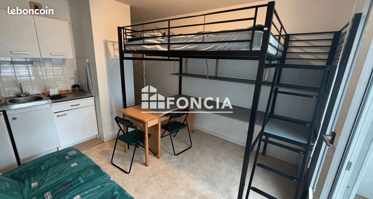 Appartement 1 pièce 18 m² · à Toulouse · 18 m² · 500 €/mois