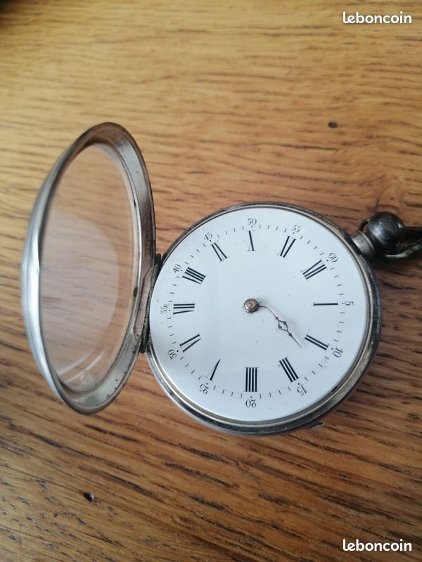 Montre à Gousset Ancienne Argus Vintage - À Restaurer / Pour Collection - Mécanique, état Correct