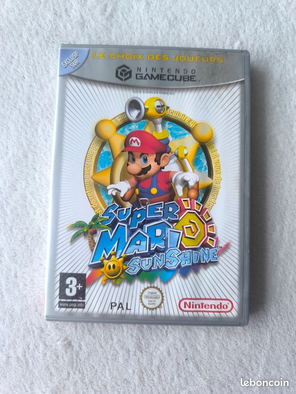 Jeu Vidéo Nintendo Game Cube - Super Mario Sunshine - Complet (GC) (image 1)