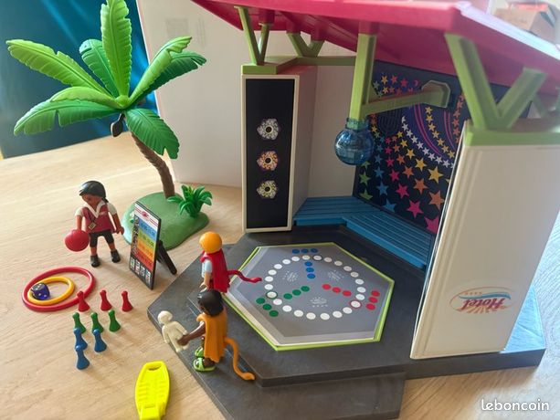 Playmobil 5266 - Club Enfants Avec Piste De Danse - Discothèque / Camping Hotel - Vintage