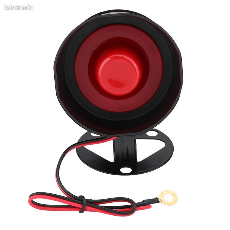 Alarme Solaire Voiture Anti-Vol LED Clignotante - 2 Pièces, Simulation Alarme Lumineuse Rouge, Recharge Solaire