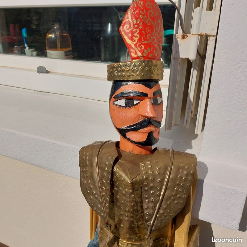 Très grande marionnette guerrier ottoman (image 3)