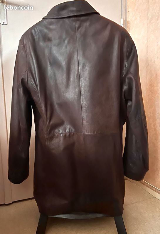 Veste en cuir Naf Naf (image 7)