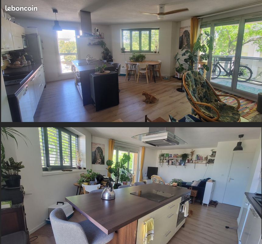 Appartement 3 pièces 67 m² · à Lyon · 66,5 m² · 1 080 €