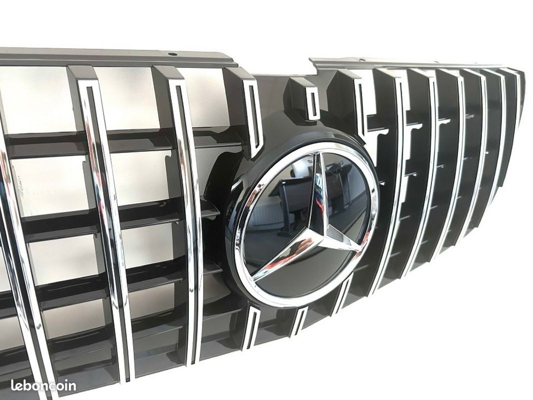 GRILLE DE CALANDRE Style Nid D'abeille Maille Noire Pare Choc Avant Pour Cadillac ATS 2015-2020