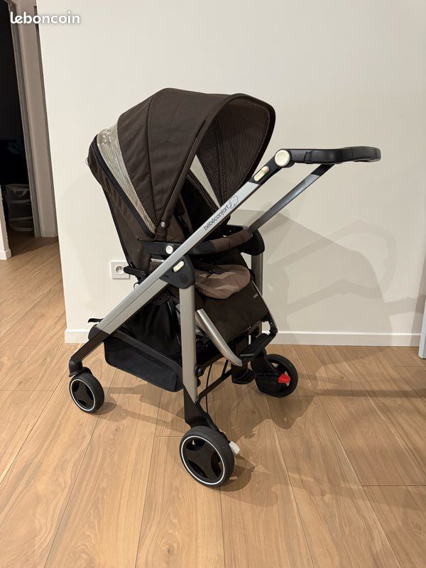 Poussette duo LOOLA 3 bébé confort 2025 NEUF chocolat et taupe (image 4)