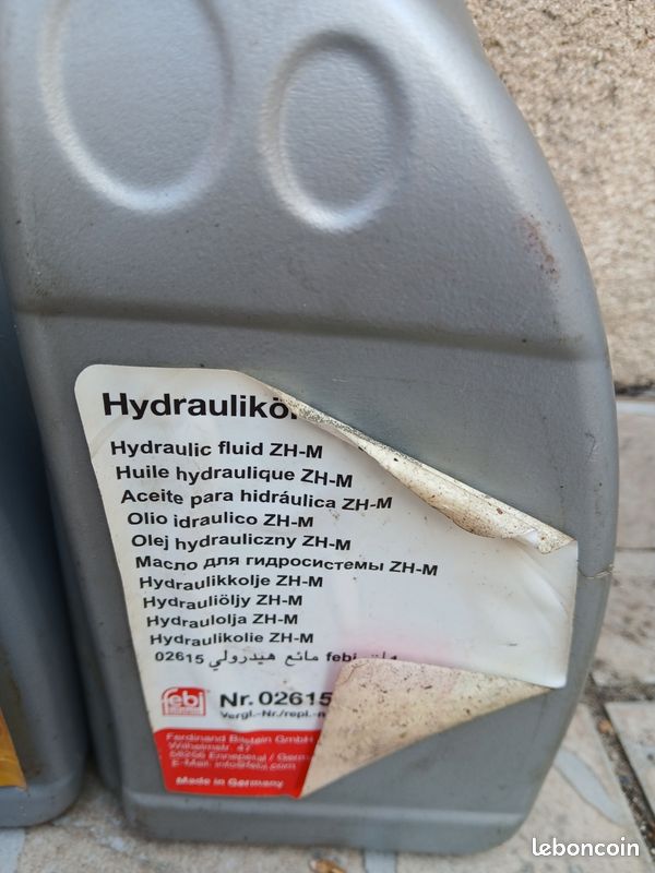 Lot de fluides Mercedes-Benz & Febi Bilstein (Huile de boîte + Huile hydraulique ZH-M) (image 5)