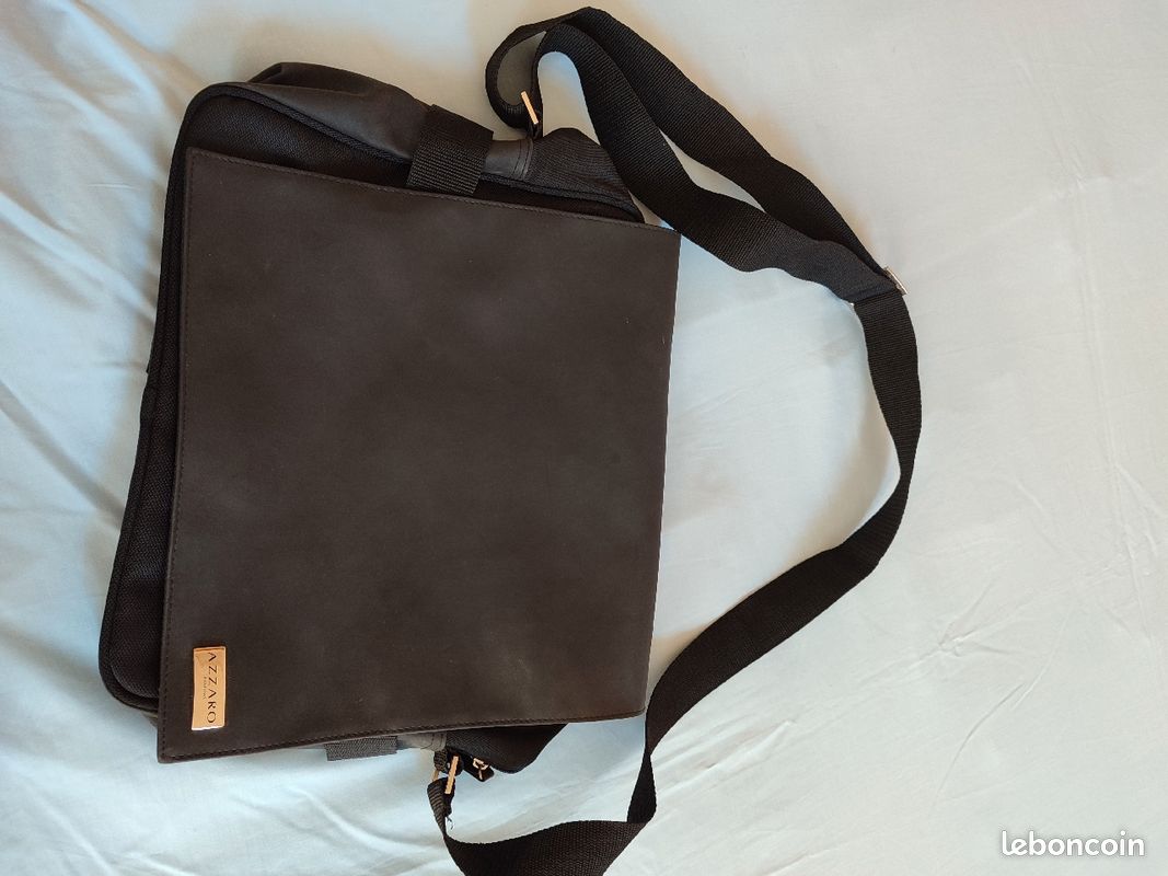 Sacoche ordinateur noir azzaro Accessoires Bagagerie