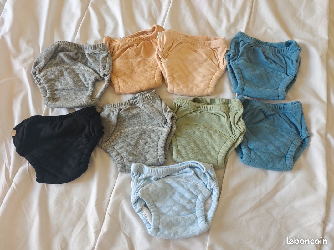 9 culottes apprentissage propreté TBE (image 1)