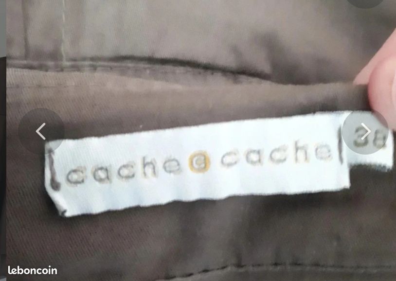 Jupe vintage 38 - Cache Cache (image 2)