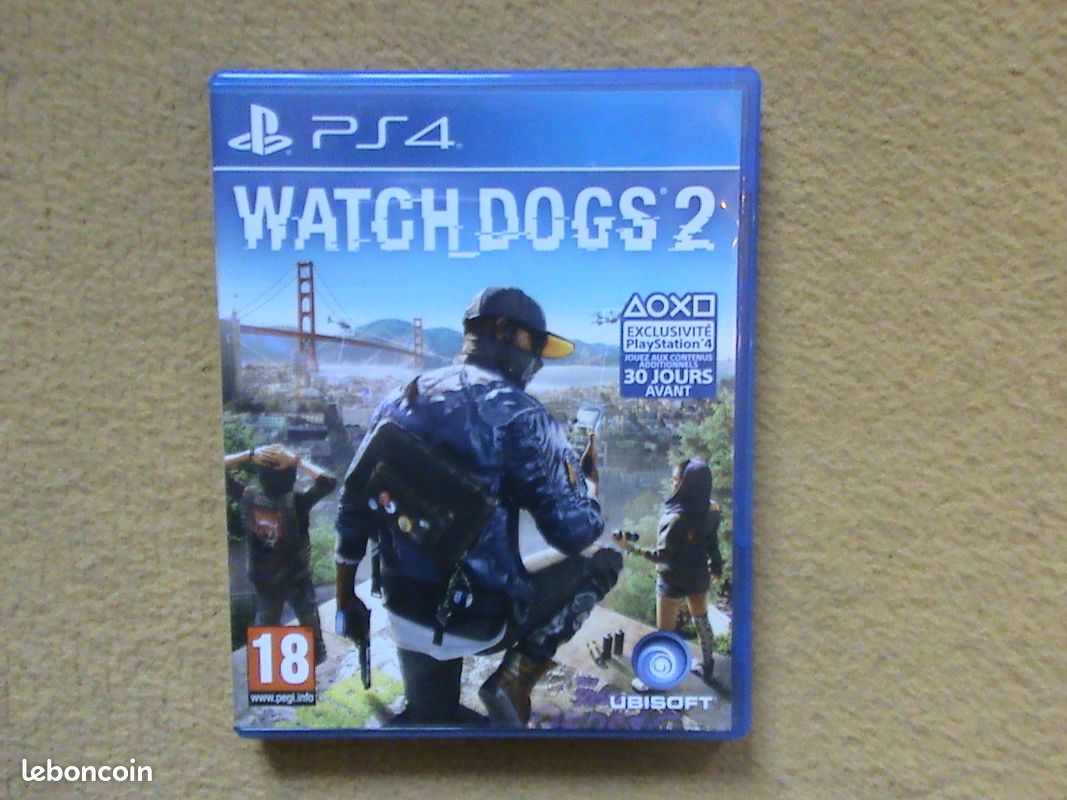 Jeu PS4 Watch dogs 2 (image 1)