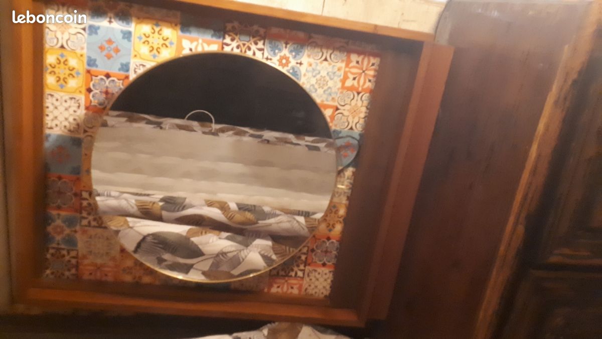 Grand miroir vintage (image 6)