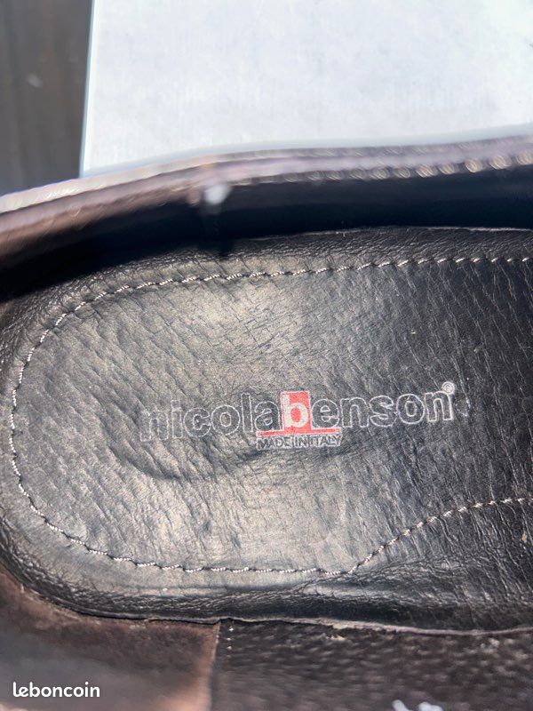 Soulier Nicolas Benson noir taille 41 (image 3)