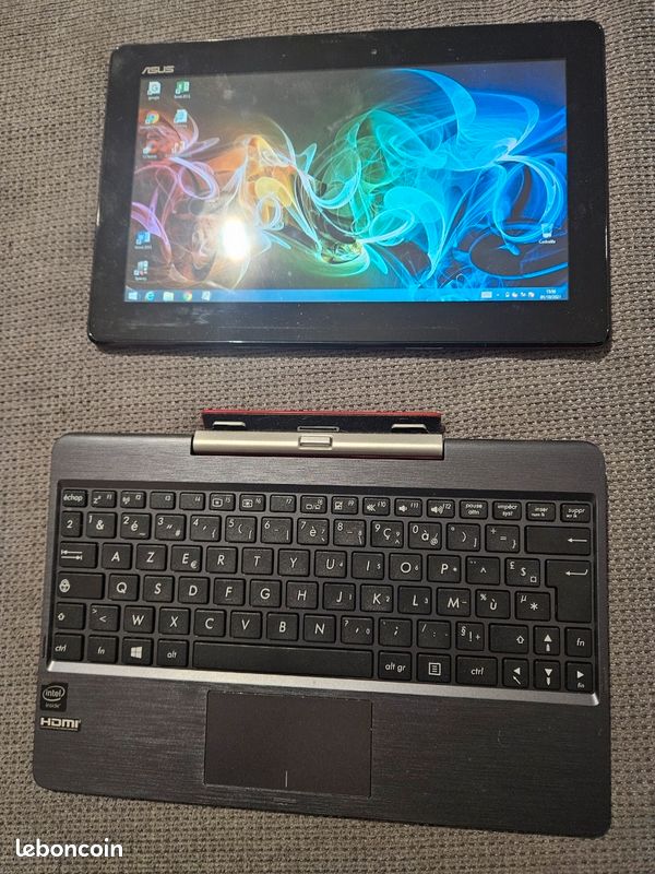 Caoutchouc Coque Arrière ASUS TRANSFORMER BOOK T100TA Original