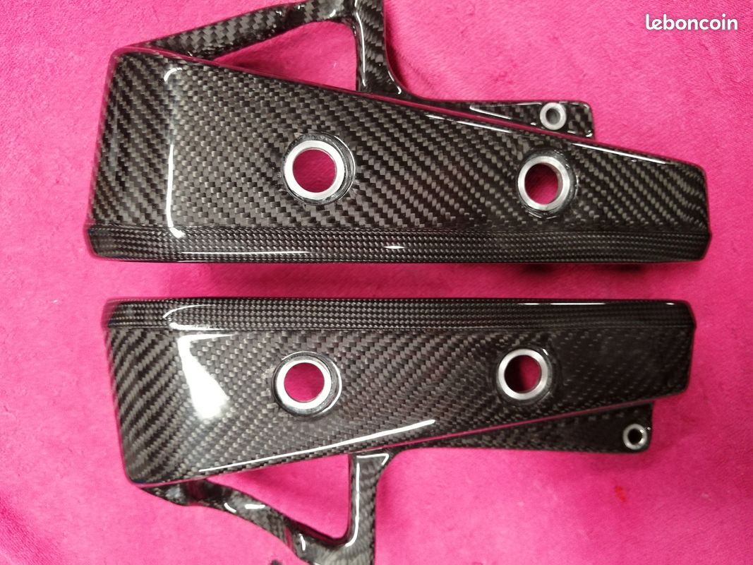 Écopes radiateur carbonne ZRX Kawasaki (image 1)