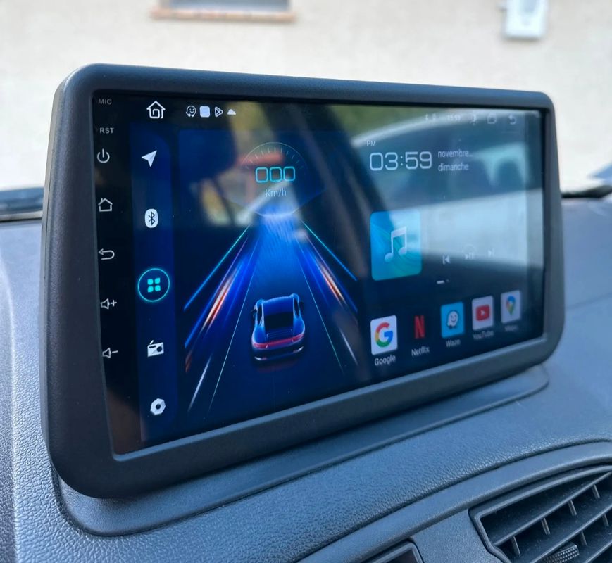 Autoradio androïd CarPlay Renault Clio 3 - Équipement auto