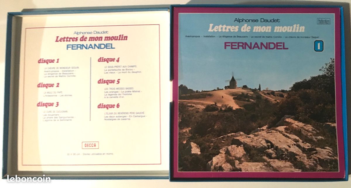 Lettres de Mon Moulin - Alphone Daudet - Fernandel (image 2)