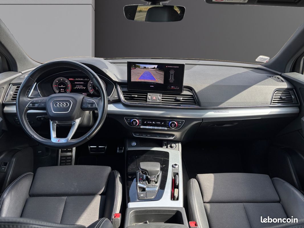 AUDI Q5 SPORTBACK 40 TDI 204 QUATTRO S LINE S TRONIC 204Ch Garantie 12 mois - Suivi Audi - Caméra de recul - ACC - Sièges Massant (image 2)