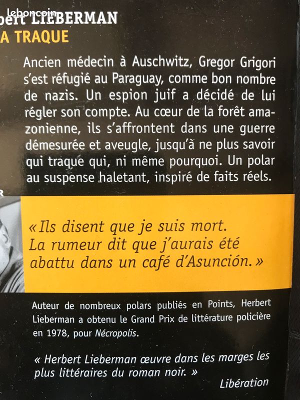 Lieberman Herbert La traque (image 3)
