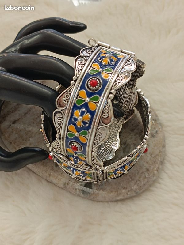 Paire de bracelet berbère imitation bijoux kabyle (image 10)