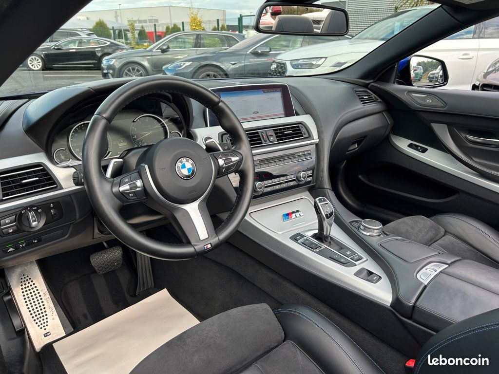BMW 640 i CABRIOLET M-SPORT 320ch (F12) BVA8 (image 7)